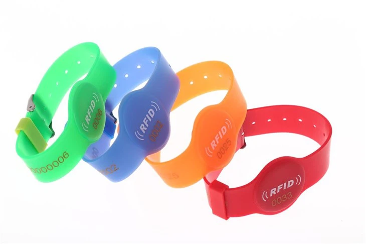 Transparent PVC RFID Wristband